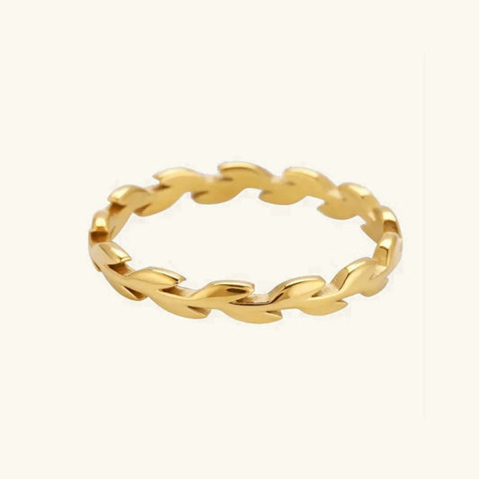 [Gaonasi]Rhea Golden Vine Ring