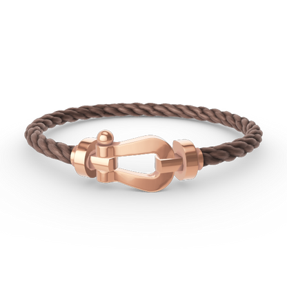 [Gaonasi]FORCE LARGE HORSESHOE NO DIAMOND BRACELET ROSE GOLD