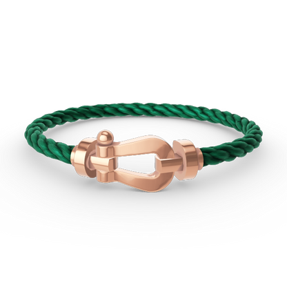 [Gaonasi]FORCE LARGE HORSESHOE NO DIAMOND BRACELET ROSE GOLD