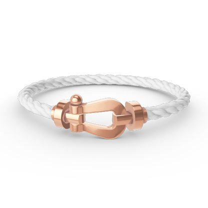 [Gaonasi]FORCE LARGE HORSESHOE NO DIAMOND BRACELET ROSE GOLD