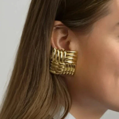 [Gaonasi]Cindy Gold Earrings