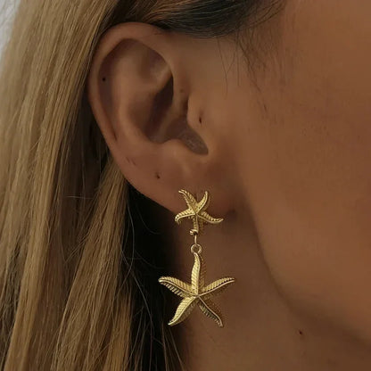 [Gaonasi]Moana Gold Earrings