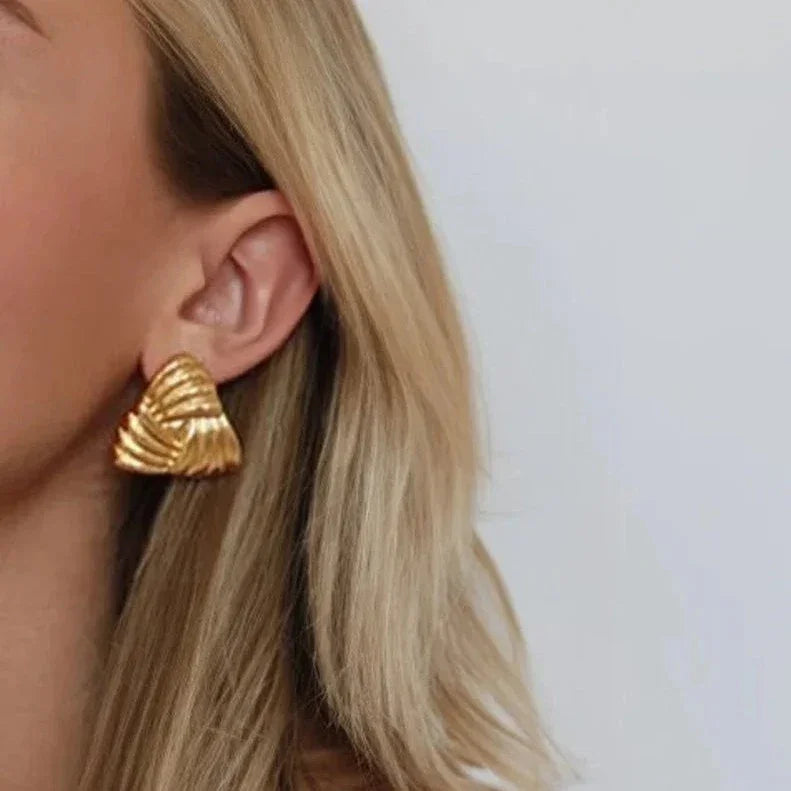 [Gaonasi]Brigitte Gold Earrings