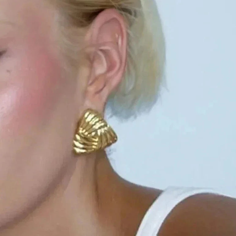 [Gaonasi]Brigitte Gold Earrings