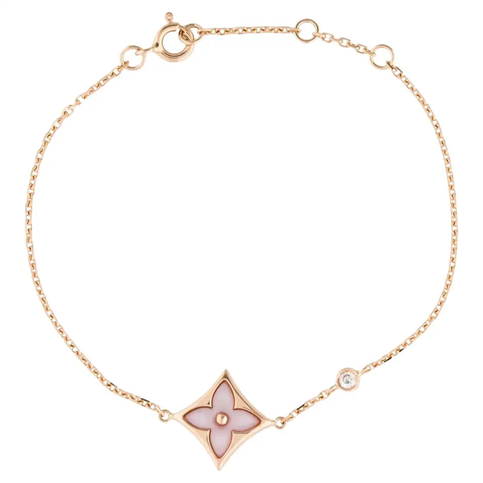 [Gaonasi]STAR 1 DIAMOND PINK GOLD BRACELET