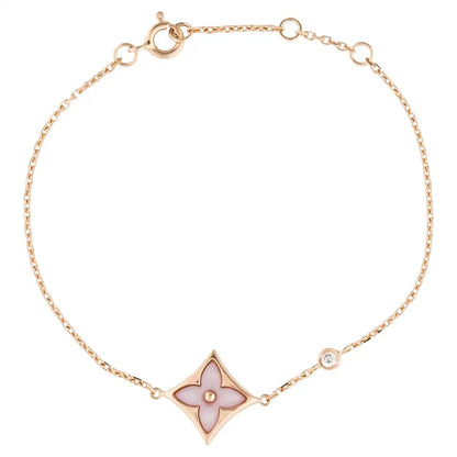 [Gaonasi]STAR 1 DIAMOND PINK GOLD BRACELET