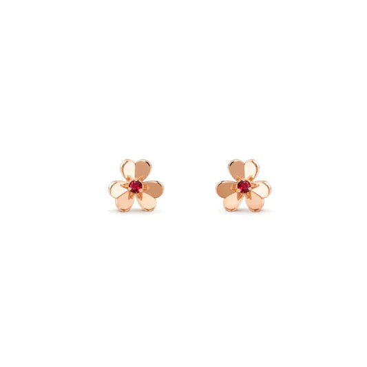 [Gaonasi]FRIVOLE  FLOWER PINK EARRINGS