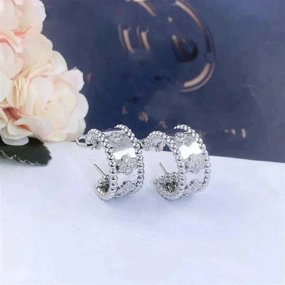 [Gaonasi]PERLEE DIAMOND EARRINGS