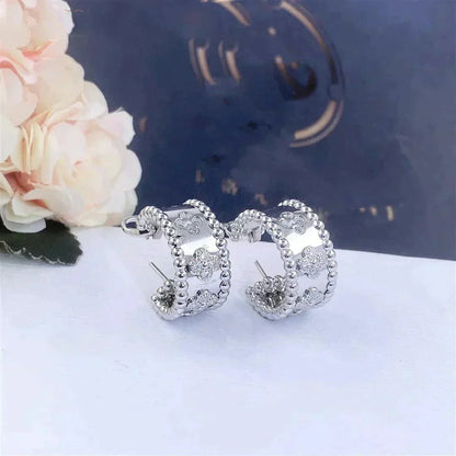 [Gaonasi]PERLEE DIAMOND EARRINGS