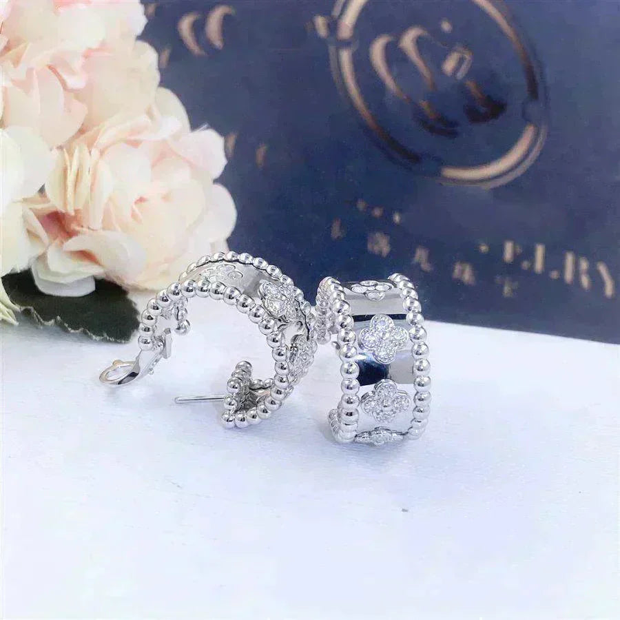 [Gaonasi]PERLEE DIAMOND EARRINGS