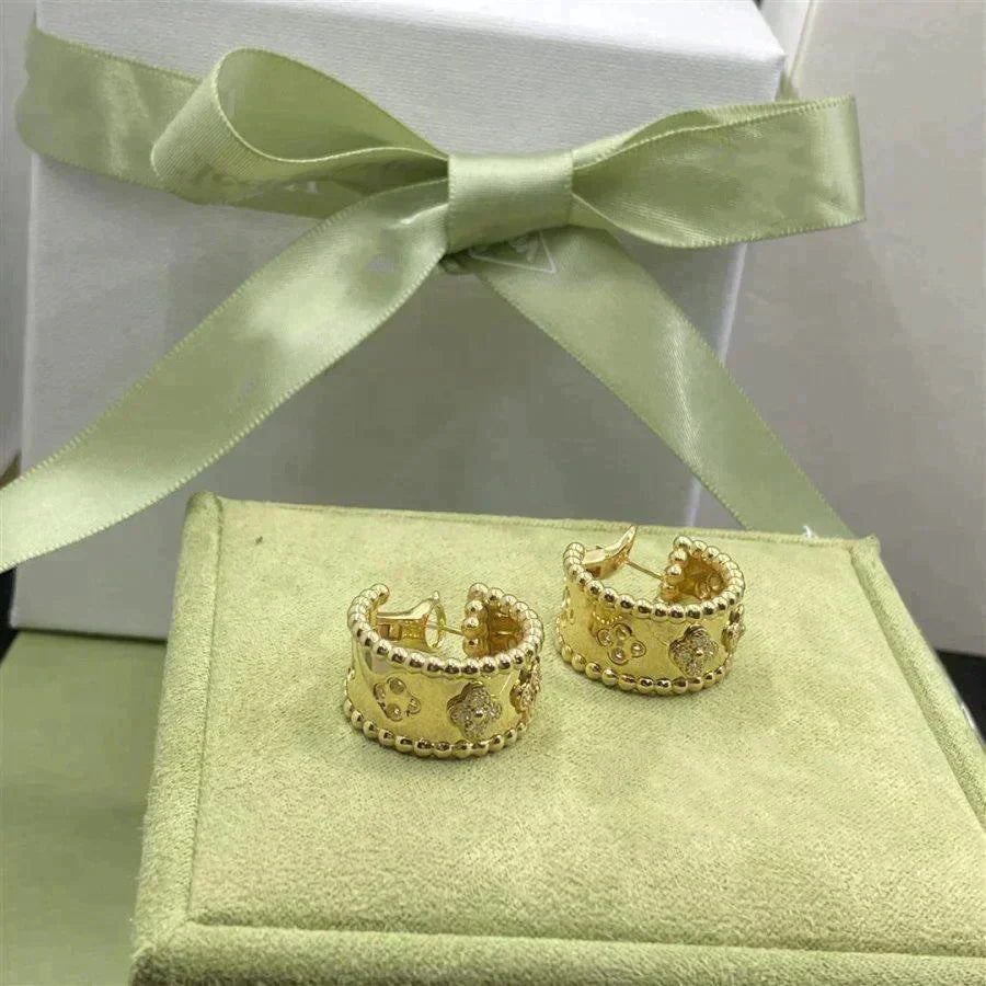 [Gaonasi]PERLEE DIAMOND EARRINGS