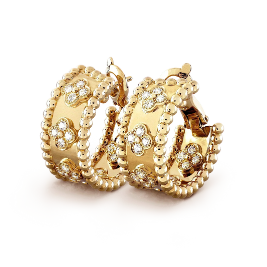 [Gaonasi]PERLEE DIAMOND EARRINGS