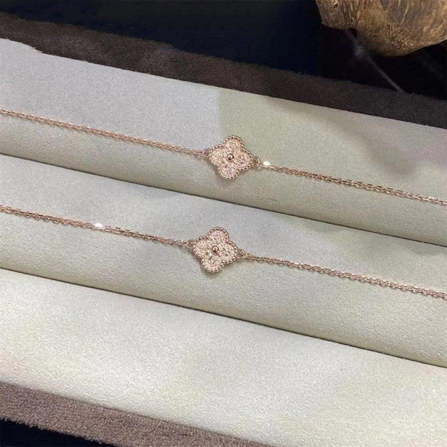 [Gaonasi]CLOVER SINGLE FLOWER BRACELET