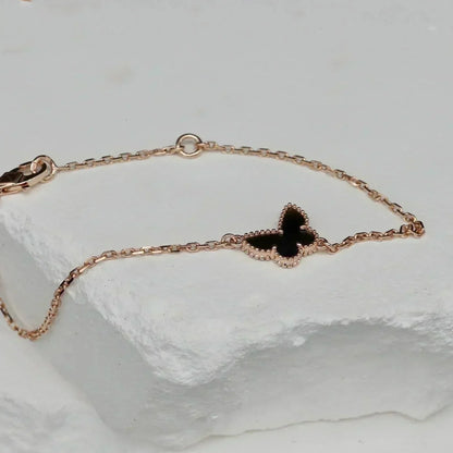 [Gaonasi]BUTTERFLY ONYX  BUTTERFLY BRACELET