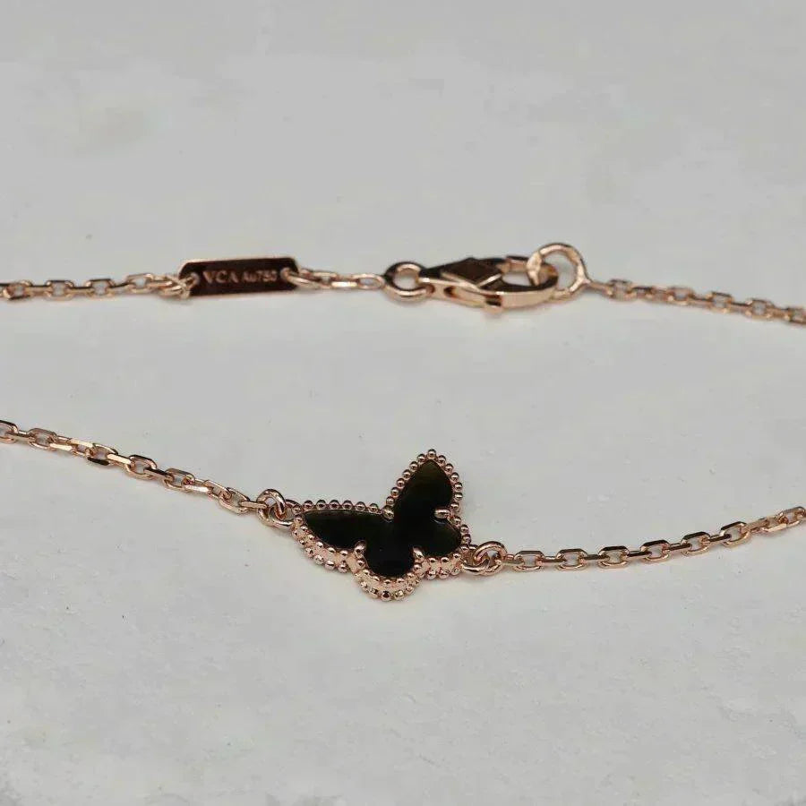 [Cadisa]BUTTERFLY ONYX  BUTTERFLY BRACELET