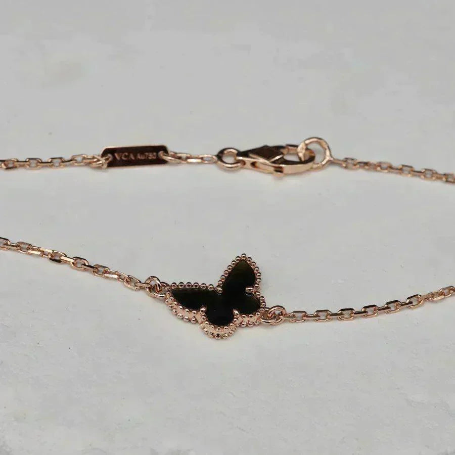 [Gaonasi]BUTTERFLY ONYX  BUTTERFLY BRACELET