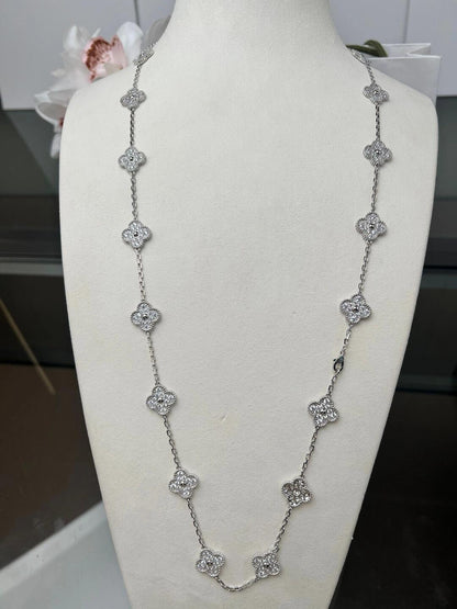 [Gaonasi]CLOVER 20 MOTIFS DIAMOND SILVER