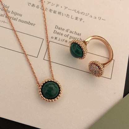 [Gaonasi]PERLEE COULEURS DIAMOND ROSE GOLD BETWEEN THE FINGER RING