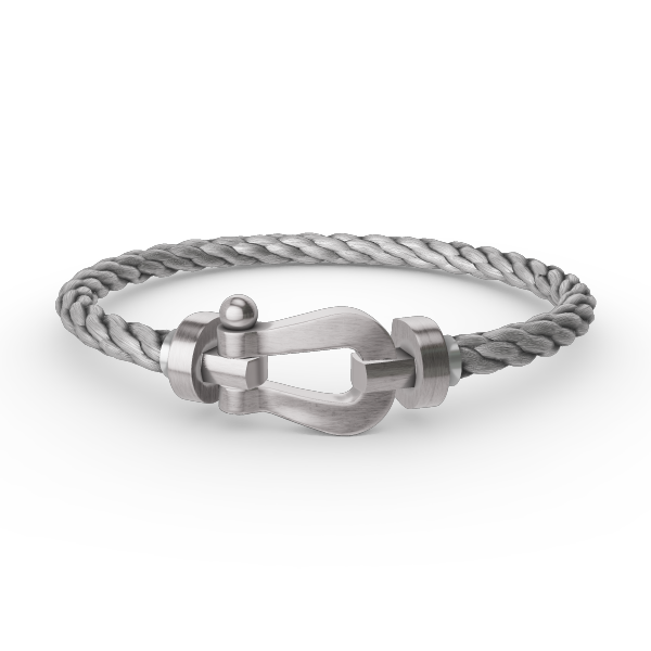 [Gaonasi]FORCE LARGE HORSESHOE NO DIAMOND BRACELET SILVER