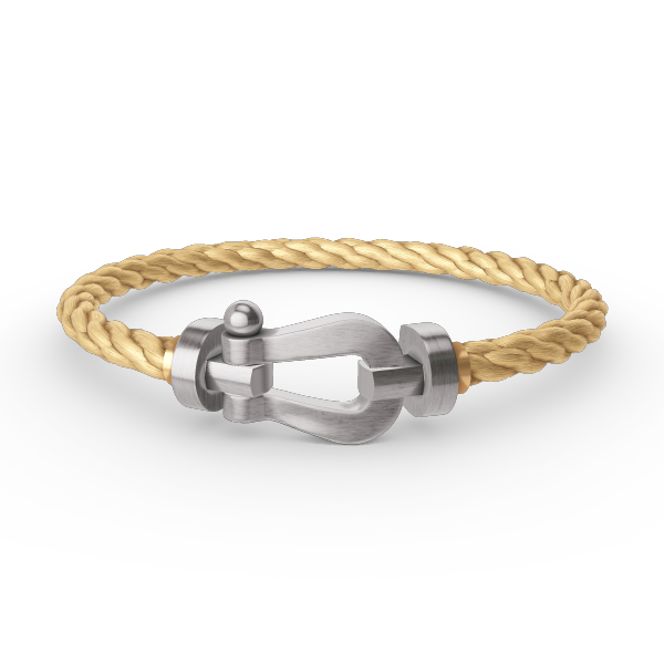 [Gaonasi]FORCE LARGE HORSESHOE NO DIAMOND BRACELET SILVER