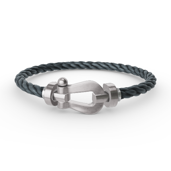 [Gaonasi]FORCE LARGE HORSESHOE NO DIAMOND BRACELET SILVER