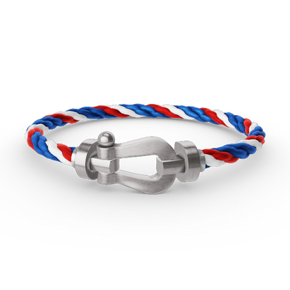 [Gaonasi]FORCE LARGE HORSESHOE NO DIAMOND BRACELET SILVER