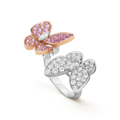 [Gaonasi]TWIN BUTTERFLY DIAMOND RING